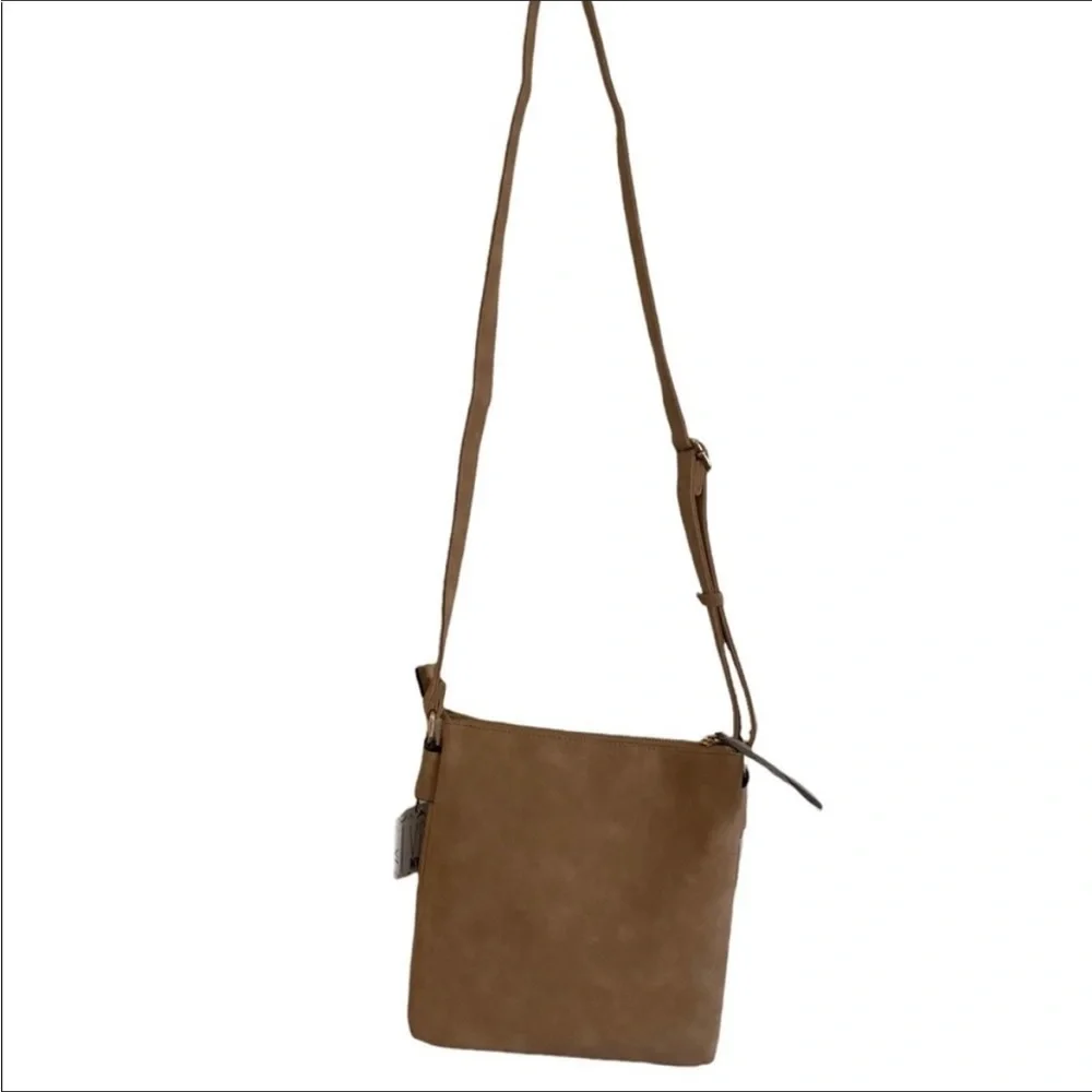 Tan Bag With Strap NEW With Tags! - Picture 3 of 6
